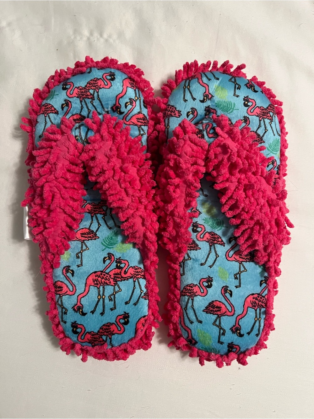 Lazy One Flamingo Spa Slippers‎